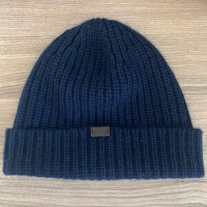 Coach men’s cashmere beanie hat